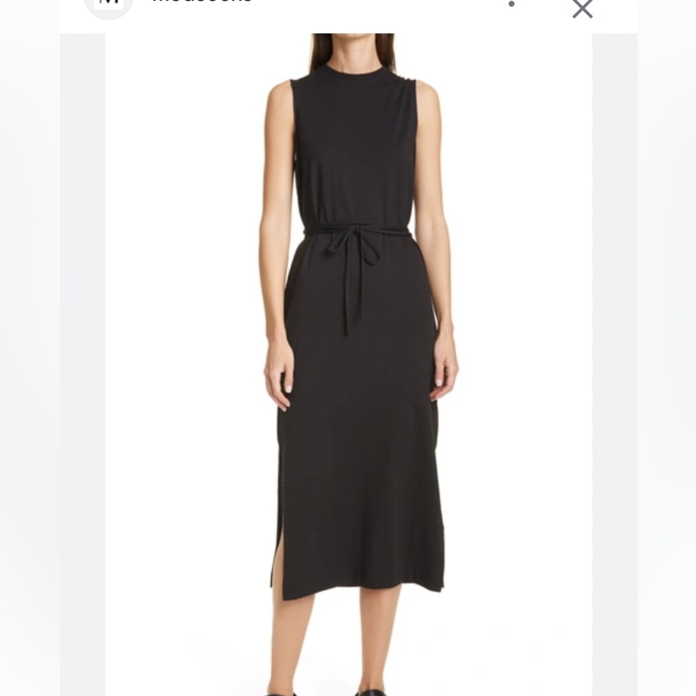 VINCE Pima Cotton Midi Dress